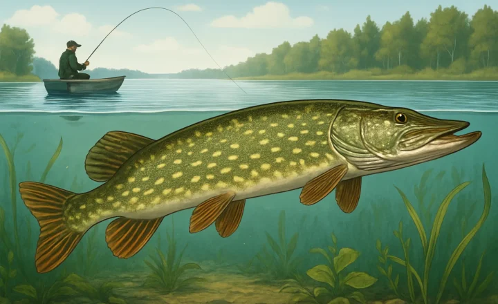 Hauki kala: käytännön oppaan kuvitus