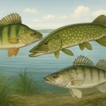 Ahven hauki kuha suomessa: käytännön oppaan kuvitus